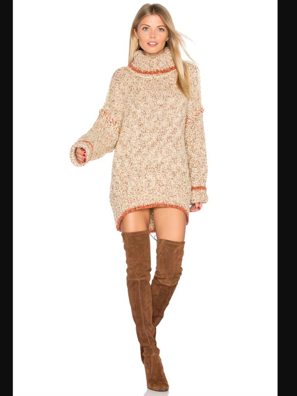 Free People Echo Pullover Dress Size S